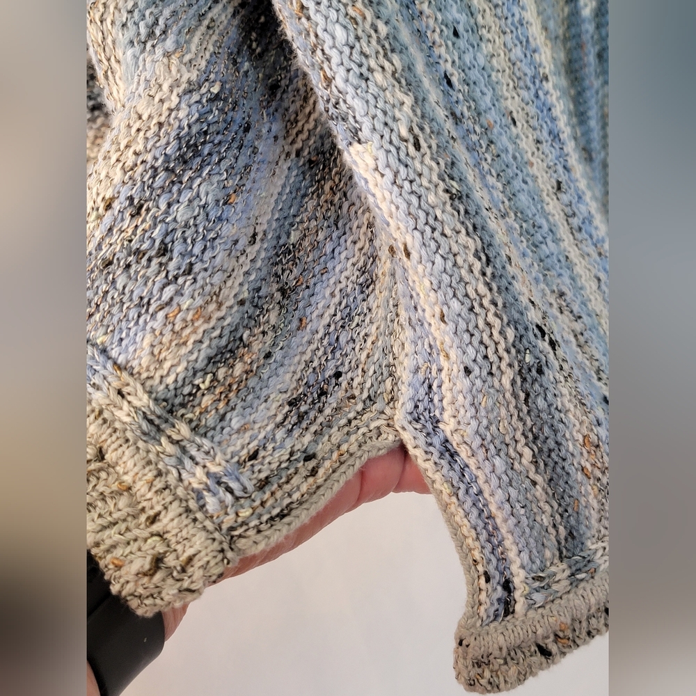 J. Jill Sweater with Oceanic Stripes Size S - Picture 9 of 11